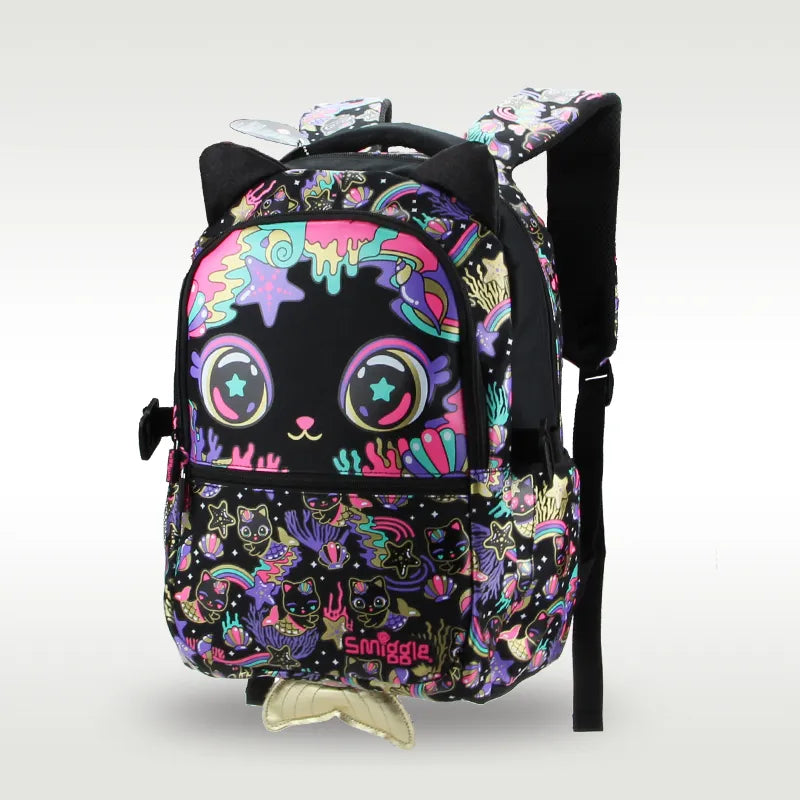 Mochila Gato Neon - Smiggle - Original