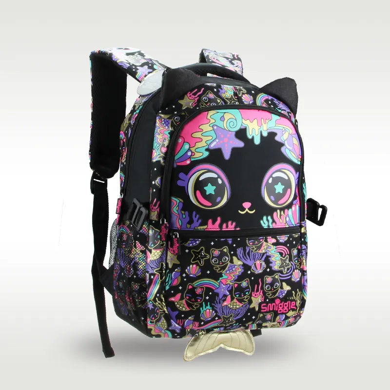 Mochila Gato Neon - Smiggle - Original