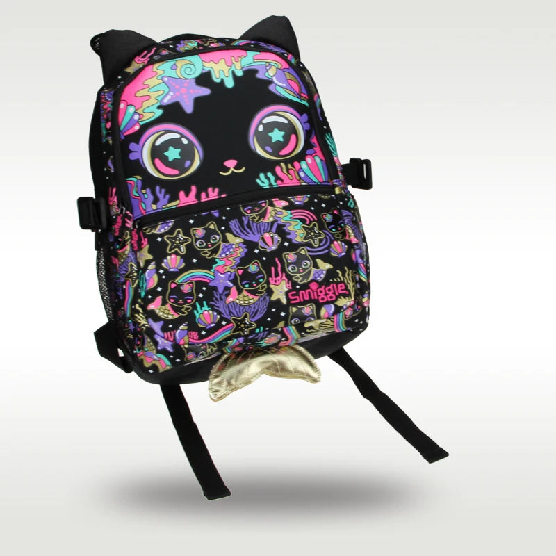 Mochila Gato Neon - Smiggle - Original