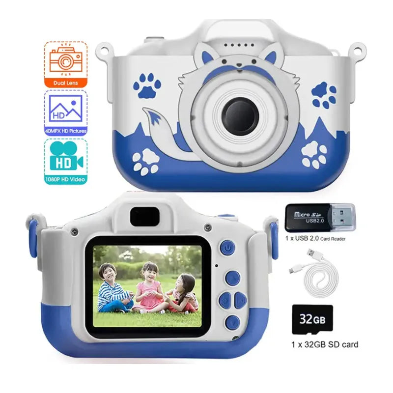 Máquina Fotográfica Infantil Câmera Infantil Digital